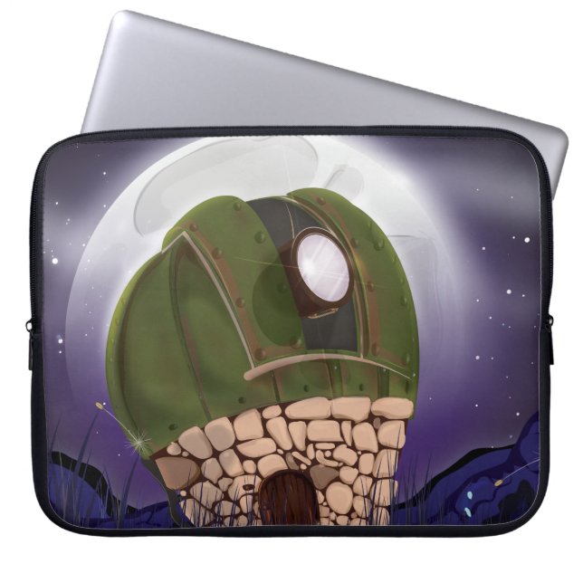 Astronomical Observatory Laptop Sleeve (Front)