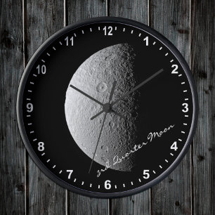 Astronomie & Horloge 3e trimestre de la lune, Hubb