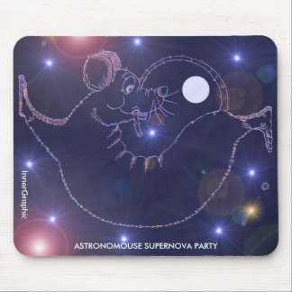 Astronomouse Supernova Party Mouse Pad
