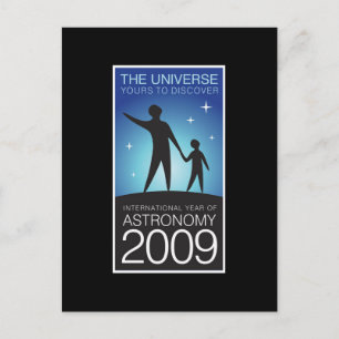 Astronomy 2009 postcard
