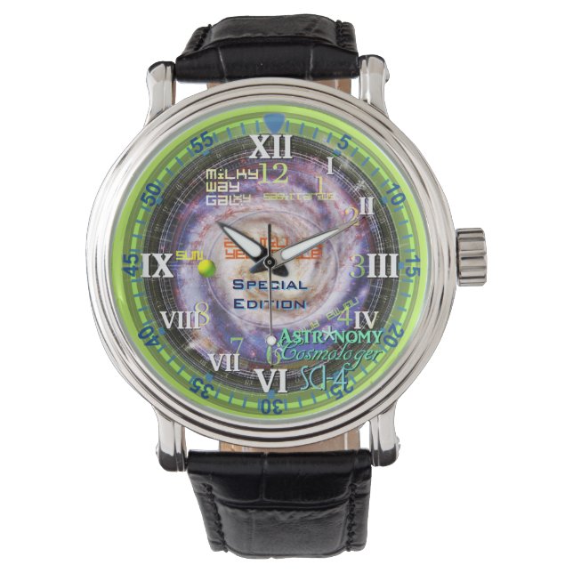 Astronomy Cosmologer SCI-4 Space Watch (Front)