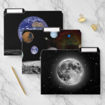 Astronomy File Folders