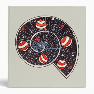 Astronomy Funny Space Spiral Galaxy  Binder