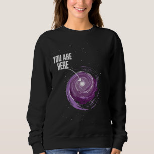 Astronomy Galaxy Moon Landing Planets Space Scienc Sweatshirt
