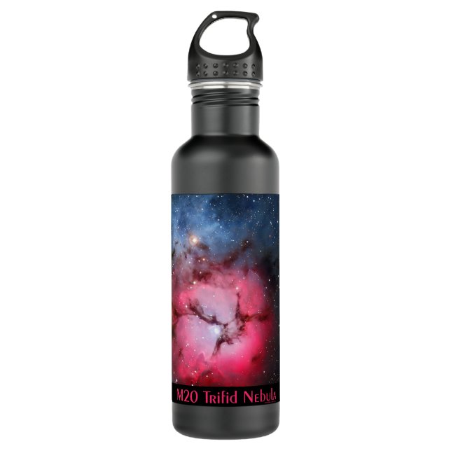 Astronomy Lover M20 Trifid Nebula Messier Object 2 710 Ml Water Bottle (Front)