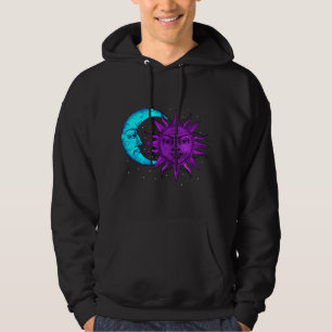 Astronomy Lover Moon And Sun Astronomy Hoodie