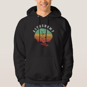Astronomy Lovers Retro Space Stars Universe Planet Hoodie
