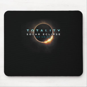 Astronomy Lovers! Total Solar Eclipse 2024 Totalit Mouse Pad