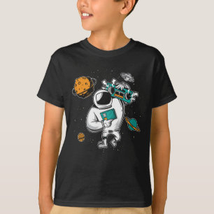 Astronomy Moon Music Lover Radio Space Universe T-Shirt