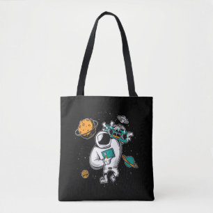 Astronomy Moon Music Lover Radio Space Universe Tote Bag
