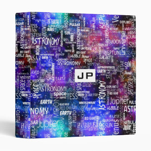 Astronomy Nebula Science Theme Binder
