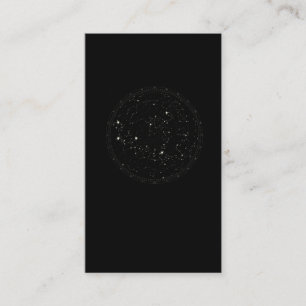 Astronomy Sky Map Stars Horoscope Constellation Business Card