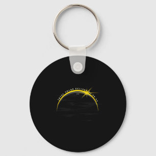 Astronomy solar eclipse april 2024 moon watch Astr Keychain