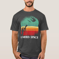 Astronomy Space Astronaut Scientist Retro Funny
