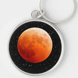 Astronomy & Space Moons Sky Peace Love Destiny Keychain