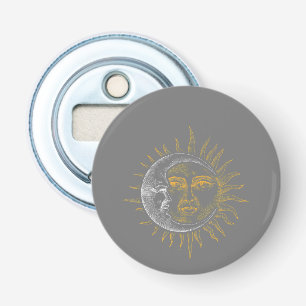 Astronomy Stars Sun Moon Planets Astronaut Bottle Opener