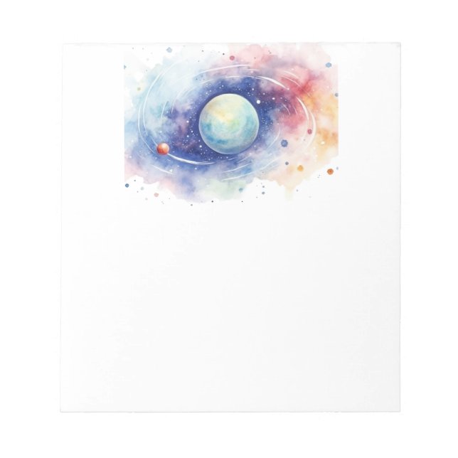  Astronomy universe nebula.  Notepad (Front)