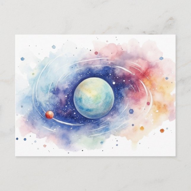  Astronomy universe nebula.  Postcard (Front)