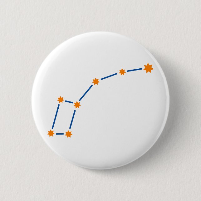 astronomy-ursa-minor-2 2 inch round button (Front)