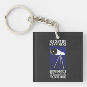 Astronomy -  You Can't Buy Happiness Keychain