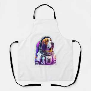 Astronout Dog Mascot Apron
