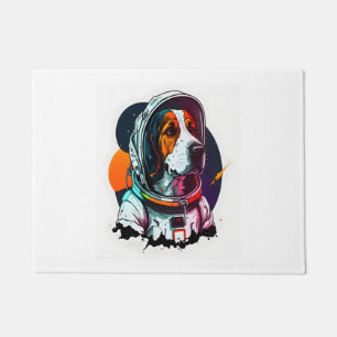 Astronout Dog Mascot  Doormat