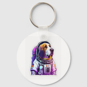 Astronout Dog Mascot  Keychain