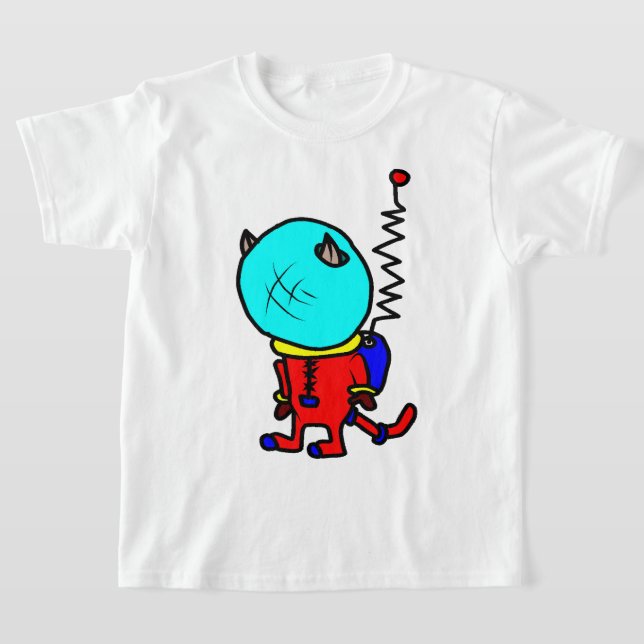 Astro's cat suit T-Shirt (Laydown)