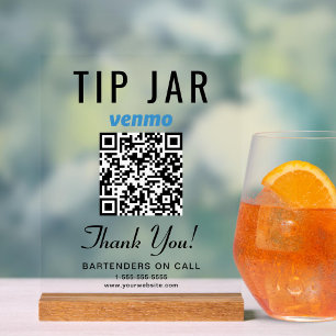 Astuce Jar Venmo QR Code Clear