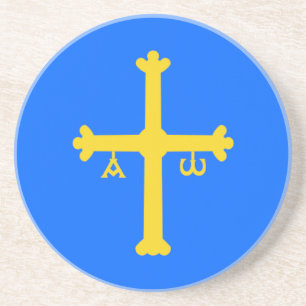 Asturias (Spain) Flag Coaster