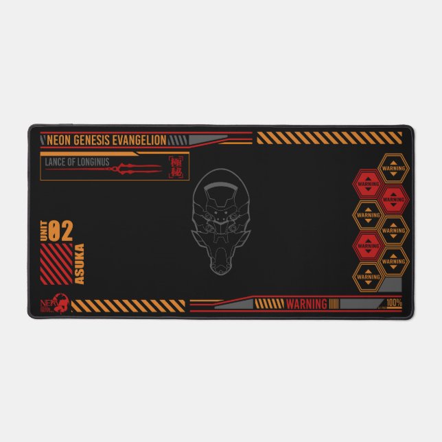 Asuka Neon Genesis Evangelion Desk Mat (Front)
