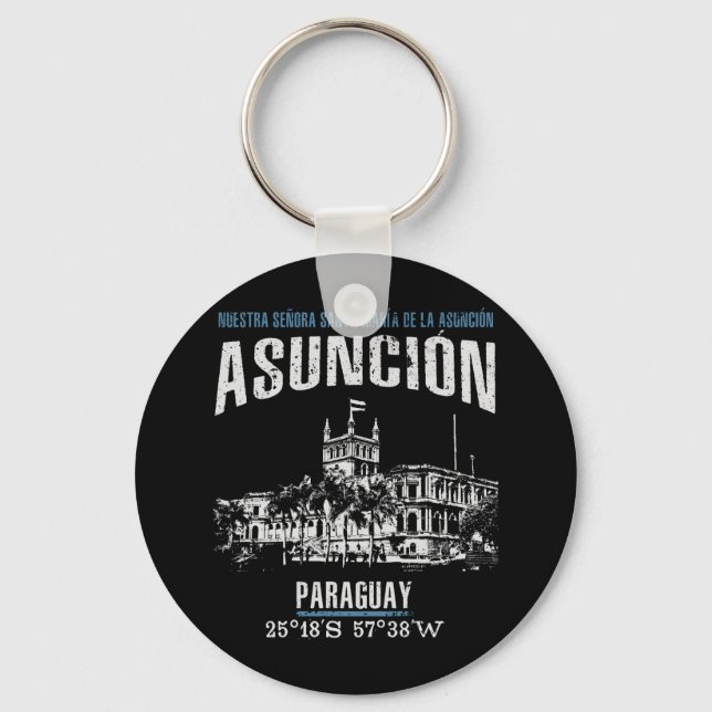 Asunción Keychain (Front)