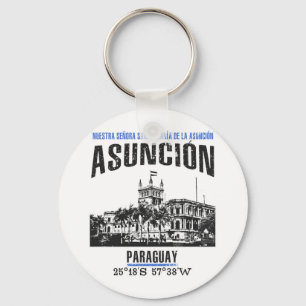 Asunción Keychain