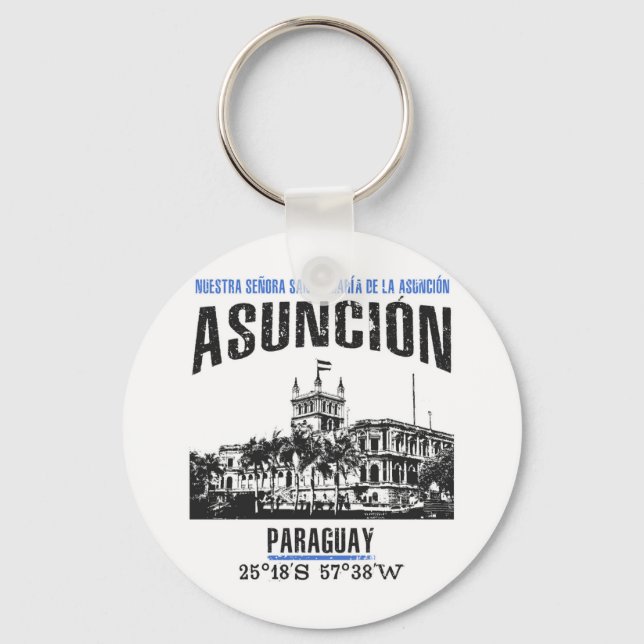 Asunción Keychain (Front)