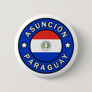 Asunción Paraguay 2 Inch Round Button