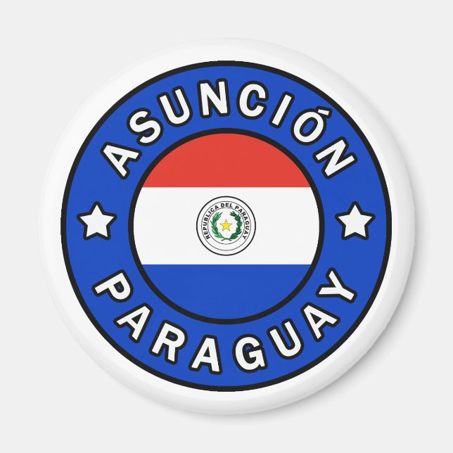 Asunción Paraguay Magnet (Front)