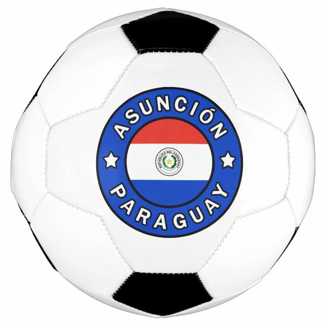 Asunción Paraguay Soccer Ball (Front)