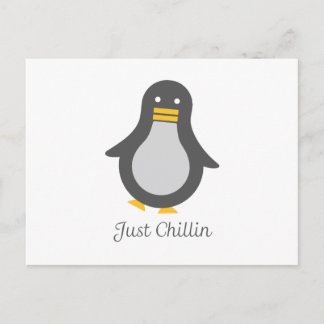 Asv Penguin Postcard
