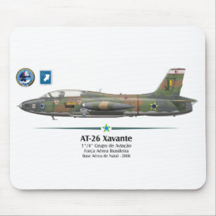 AT-26 Xavante - Brazilian Air Force - FAB Mouse Pad