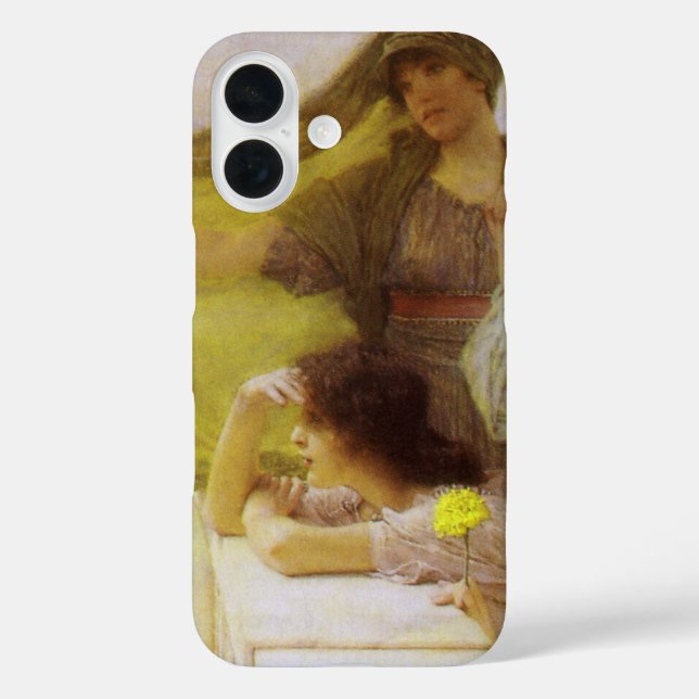 At Aphrodite's Cradle by Sir Lawrence Alma Tadema Case-Mate iPhone Case (Back)