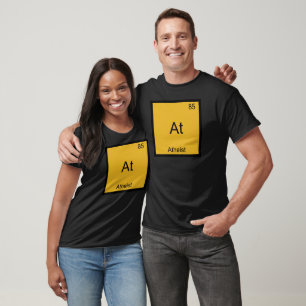At - Atheist Funny Chemistry Element Symbol Tee