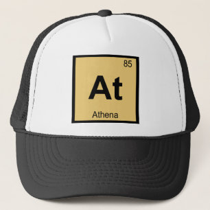 At - Athena Goddess Chemistry Periodic Table Trucker Hat