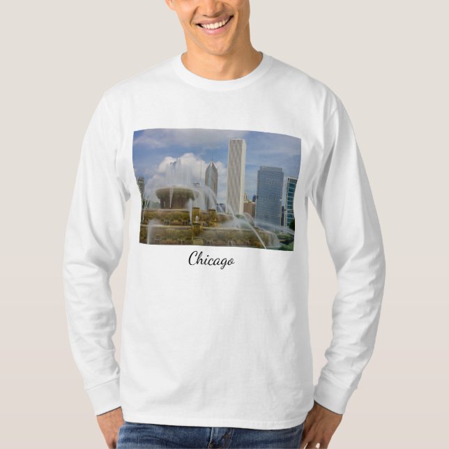 At Buckingham Fountain T-Shirt (Front)