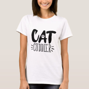at Cuddler Happy Cuddler Aesthetic Cat Pictures  T-Shirt
