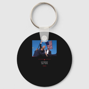 At Donald Trump Rally In Pennsylvania Keychain