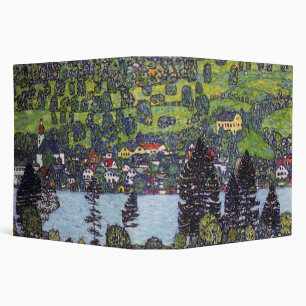 At Lake Atter, Gustav Klimt Binder