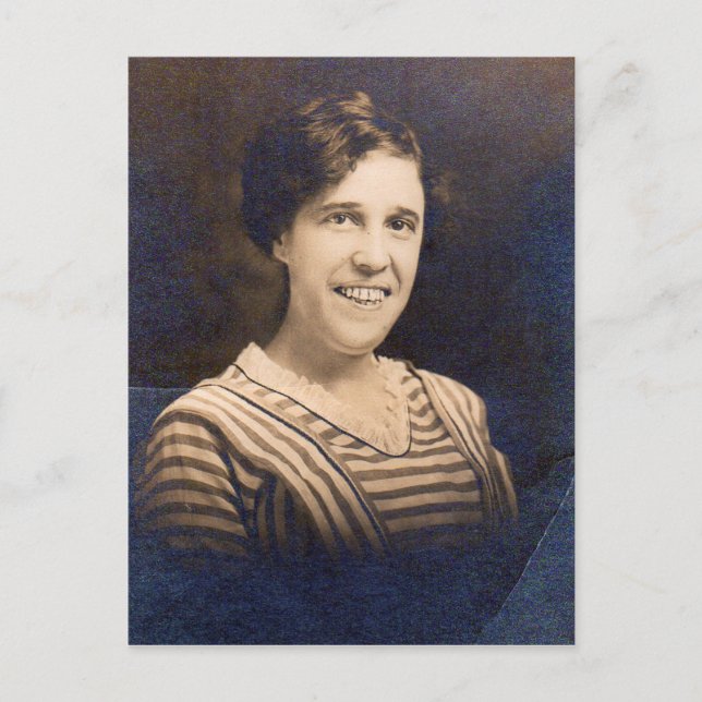 At least her husband loved her RPPC Postcard (Front)