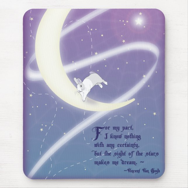 AT PLAY IN THE COSMOS MOUSE PAD (Front)