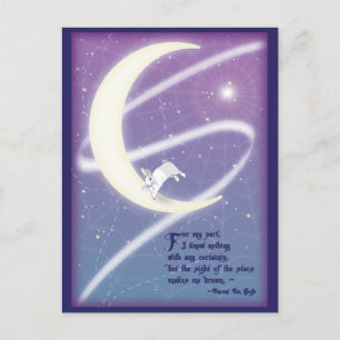 AT PLAY IN THE COSMOS POSTCARD