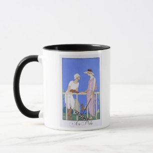 At Polo, 1920-29 (pochoir print) Mug
